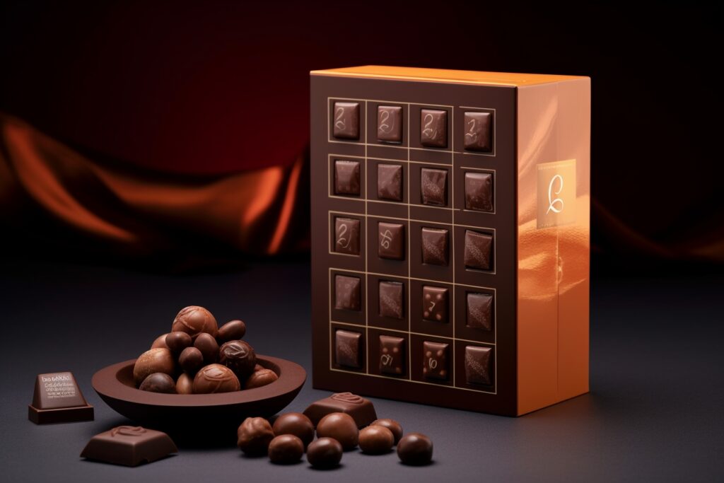 M&M's - Calendrier de l'Avent chocolat contenant des bonbons chocolat au  lait M&M's CRISPY, CHOCO et PEANUT - 346g